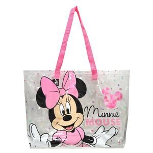 Minnie Transparent Beach Tote Bag